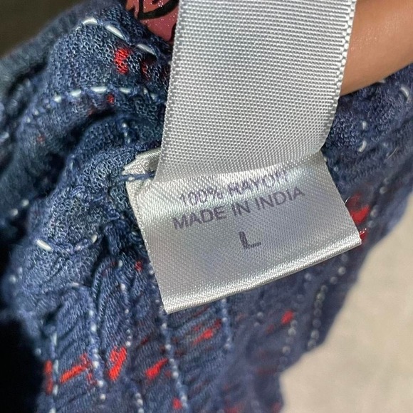 Boho Indie Fairycore Flowy Sequined Halter Dress Size Large - Picture 7 of 8